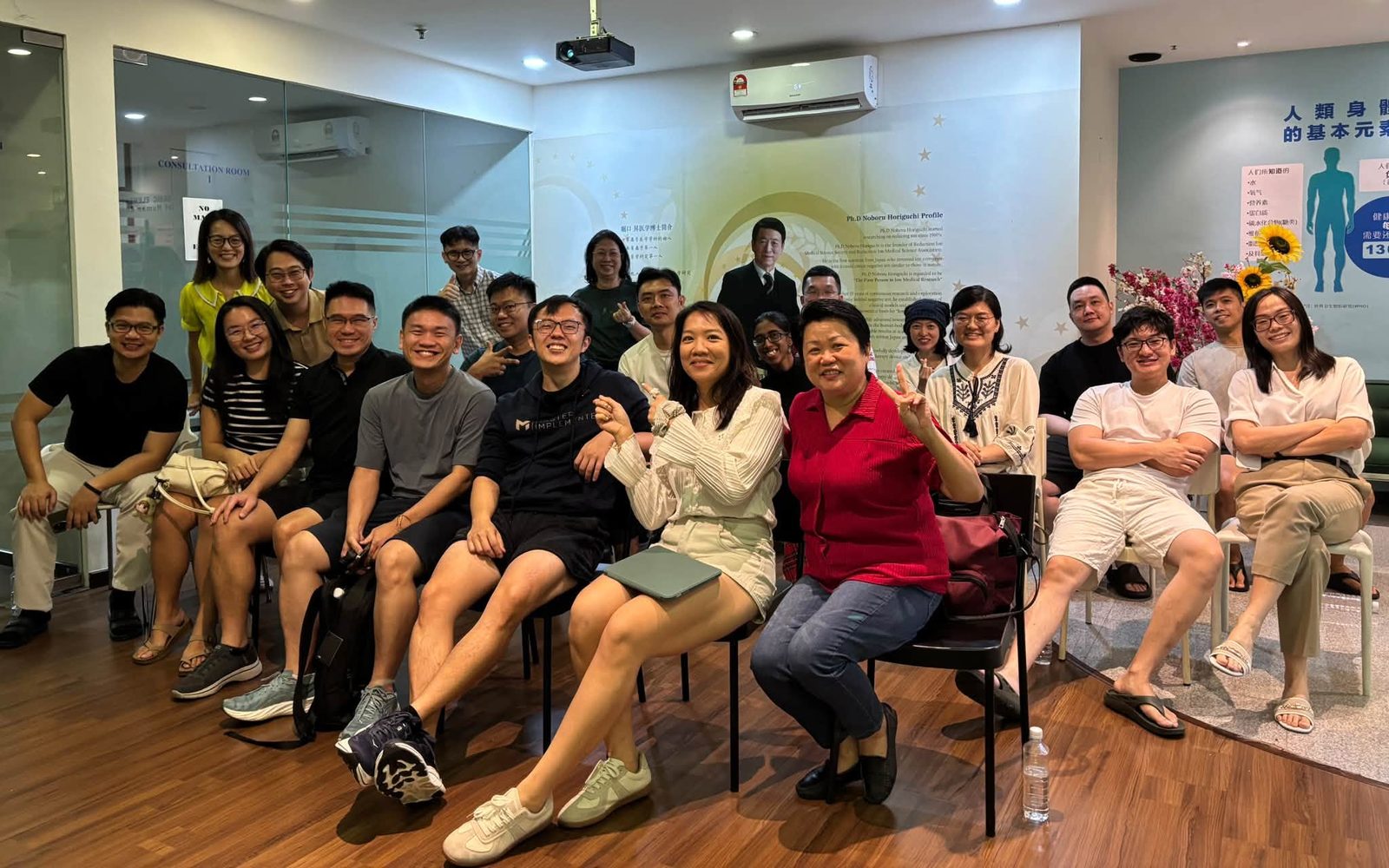 Marc Teo with entrepreneurs at his Kuala Lumpur workshop in September 2026