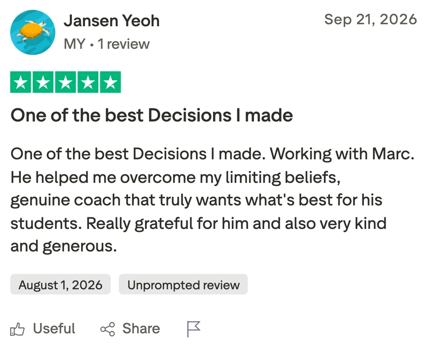 Trustpilot review from Jansen